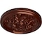 Ekena Millwork Katheryn Ceiling Medallion (Fits Canopies up to 2 1/8"), 14 1/2"OD x 2 3/4"P, Antique Copper CM14KTACS - alternate 3